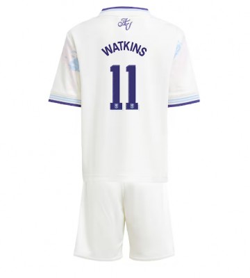 Aston Villa Ollie Watkins #11 Tredjetrøje Børn 2025-26 Kortærmet (+ Korte bukser)